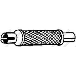 Teava flexibila, esapament