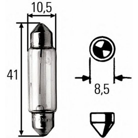 Bec, semnalizator,Bec, lampa frana / lampa spate,Bec incandescent,Bec, semnalizator,Bec, lampa frana / lampa spate