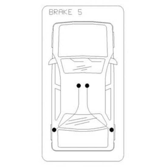 Cablu, frana de parcare Cablu, frana de parcare