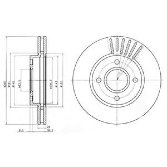 Disc frana