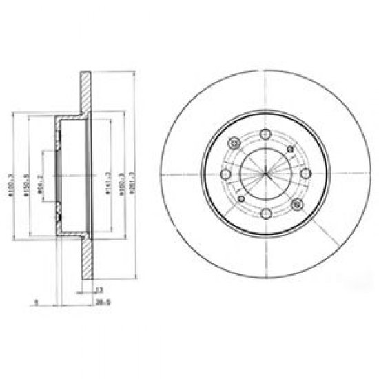 Disc frana