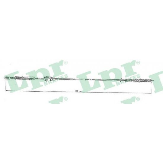 Cablu, frana de parcare