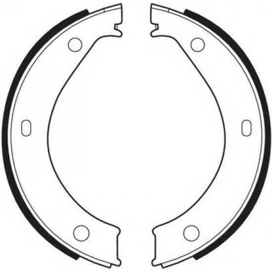 Set saboti frana, frana de mana Set saboti frana, frana de mana