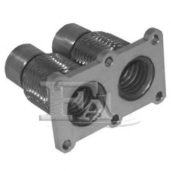 Teava flexibila, esapament