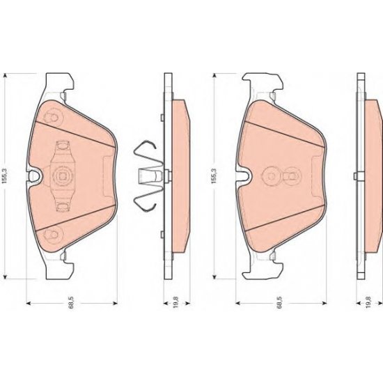 set placute frana,frana disc set placute frana,frana disc