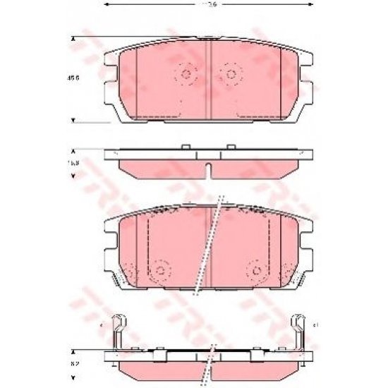 set placute frana,frana disc set placute frana,frana disc