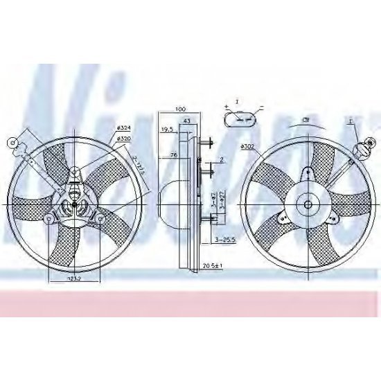 Ventilator, radiator