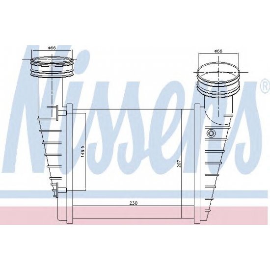 Intercooler, compresor