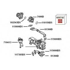 Supapa de control vacuum.EGR Supapa de control vacuum.EGR