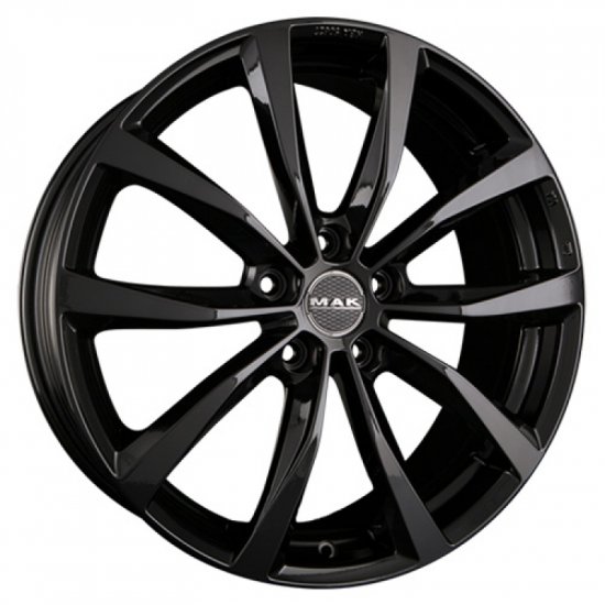 Jante MAK WOLF GLOSS BLACK 7 J17 5X114.3 ET 40