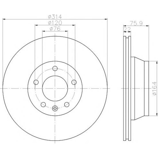 Disc frana