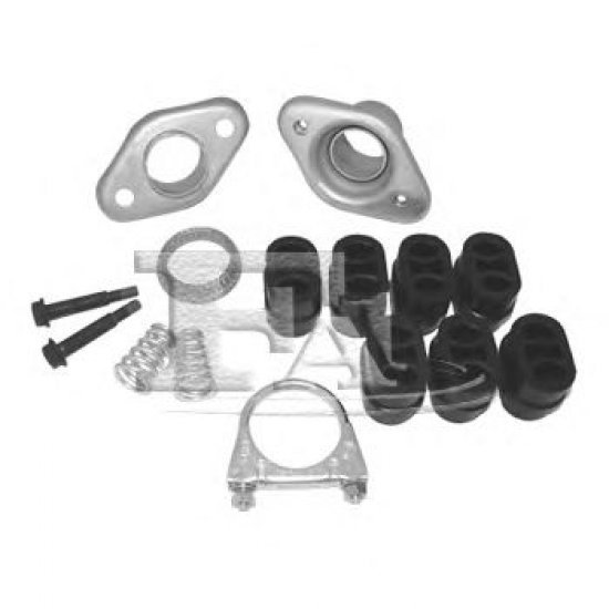 Flansa, toba de esapament