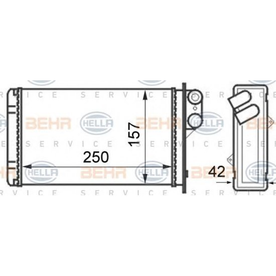 Schimbator caldura, incalzire habitaclu