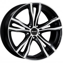 Jante MAK X-MODE BLACK MIRROR 9 J19 5X120 ET 37