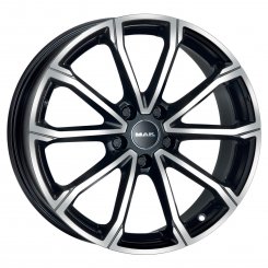 Jante MAK DAVINCI BLACK MIRROR 8 J19 5X110 ET 33