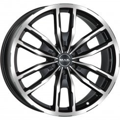 Jante MAK PEAK BLACK MIRROR 7.5 J17 6X139.7 ET 50