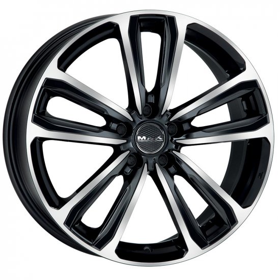 Jante MAK MAGMA BLACK MIRROR 7 J18 5X108 ET 35