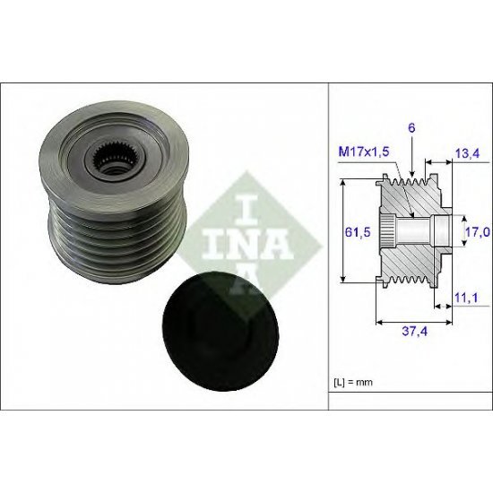 Sistem roata libera, generator