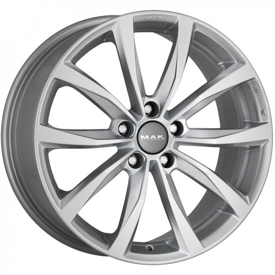 Jante MAK WOLF SILVER 7.5 J19 5X114.3 ET 35 Jante MAK WOLF SILVER 7.5 J19 5X114.3 ET 35