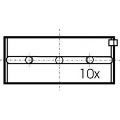 Cuzineti, arbore cotit