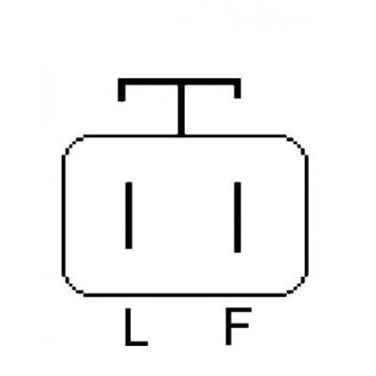 ALTERNATOR LA SCHIMB(10251827) LUCAS ELECTRICAL LRA02806