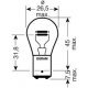 2Bec P21/5W 12V BAY15D BLI OSRAM 752802B