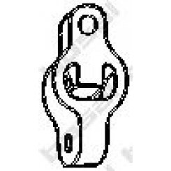 Banda cauciuc, sistem de esapament