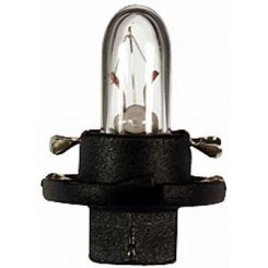 Bec iluminare bord 12V 1,2W B8,5d negru