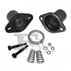 Flansa, toba de esapament,Flansa, toba de esapament