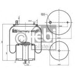 Burduf, suspensie pneumatica