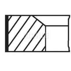 Set segmenti piston