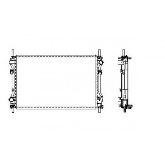 Radiator, racire motor Radiator, racire motor