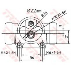 Cilindru receptor frana Cilindru receptor frana
