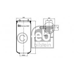 Burduf, suspensie pneumatica