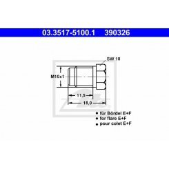 surub de inchidere,pompa centrala de frana surub de inchidere,pompa centrala de frana