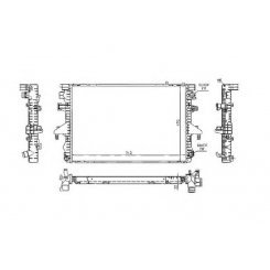 Radiator, racire motor Radiator, racire motor
