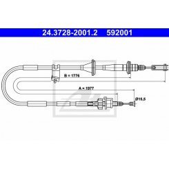 Cablu ambreiaj Cablu ambreiaj