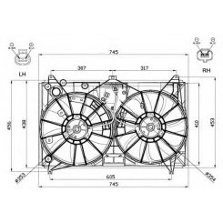 Ventilator, radiator