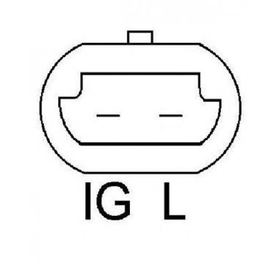 ALTERNATOR LA SCHIMB(10450510) LUCAS ELECTRICAL LRB00431