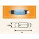 Bec  ilum nr circulatie C5W  1 MAGNETI MARELLI 009418100000