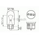 BEC 12V W5W 5W PURE LIGHT BOSCH 1987302206