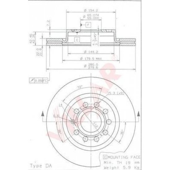 DISC FRANA FATA DISC FRANA FATA