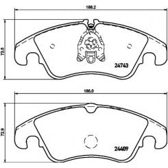 1 set garnituri frane cu 1 set garnituri frane cu