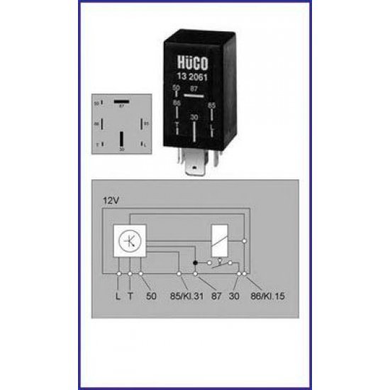 Comanda bujie incandescen