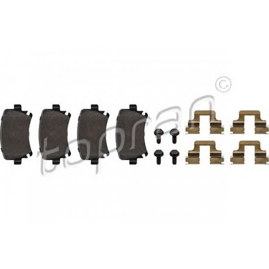 1 set garnituri frane pt.