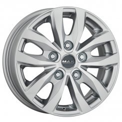 Jante MAK LOAD 5 SILVER 6.5 J16 5X130 ET 50