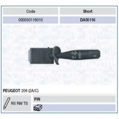 Comutator coloana directie