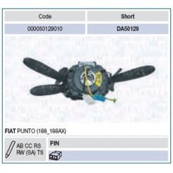 Comutator coloana directie