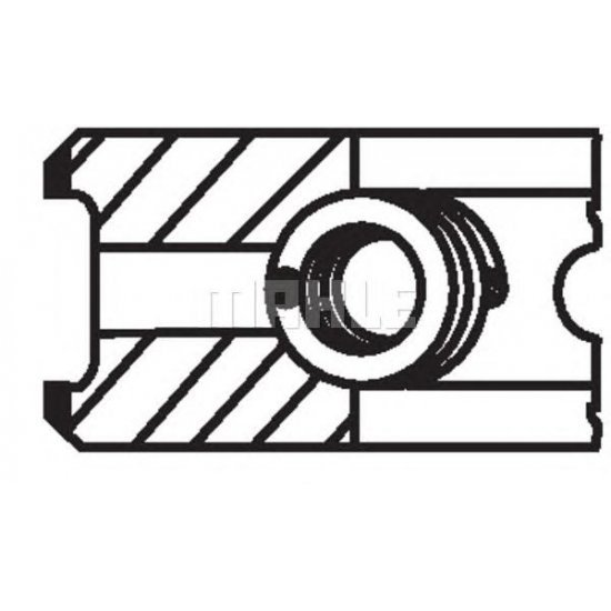 Set segmenti piston