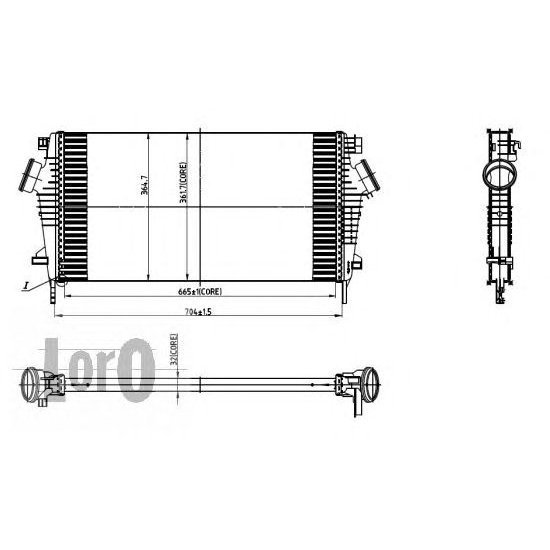 Intercooler, compresor Intercooler, compresor
